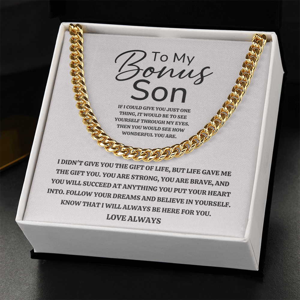 To My Bonus Son