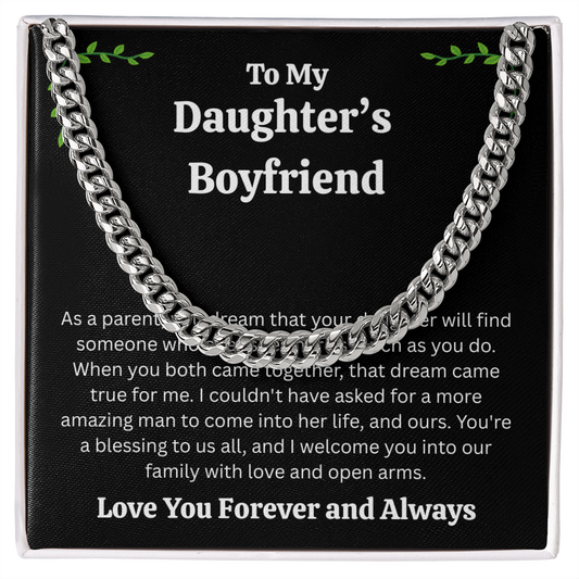 Daughter's Boyfriend Necklace