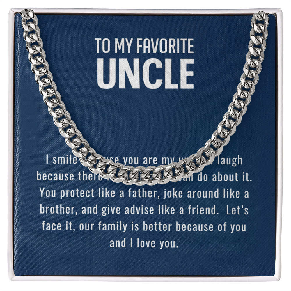 Favorite Uncle Necklace