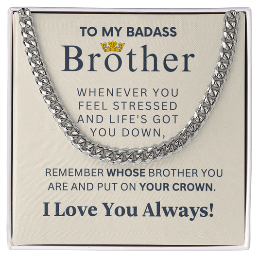 Badass Brother Necklace