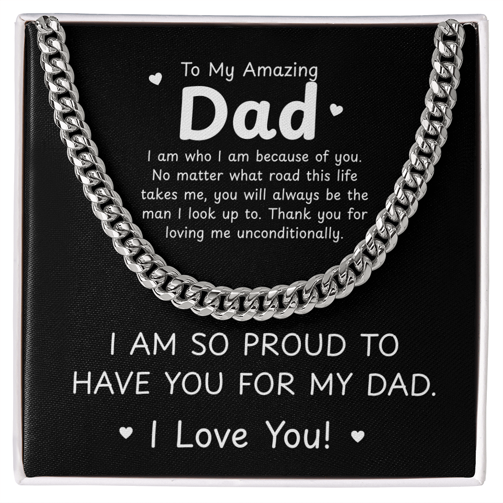 Amazing Dad Necklace