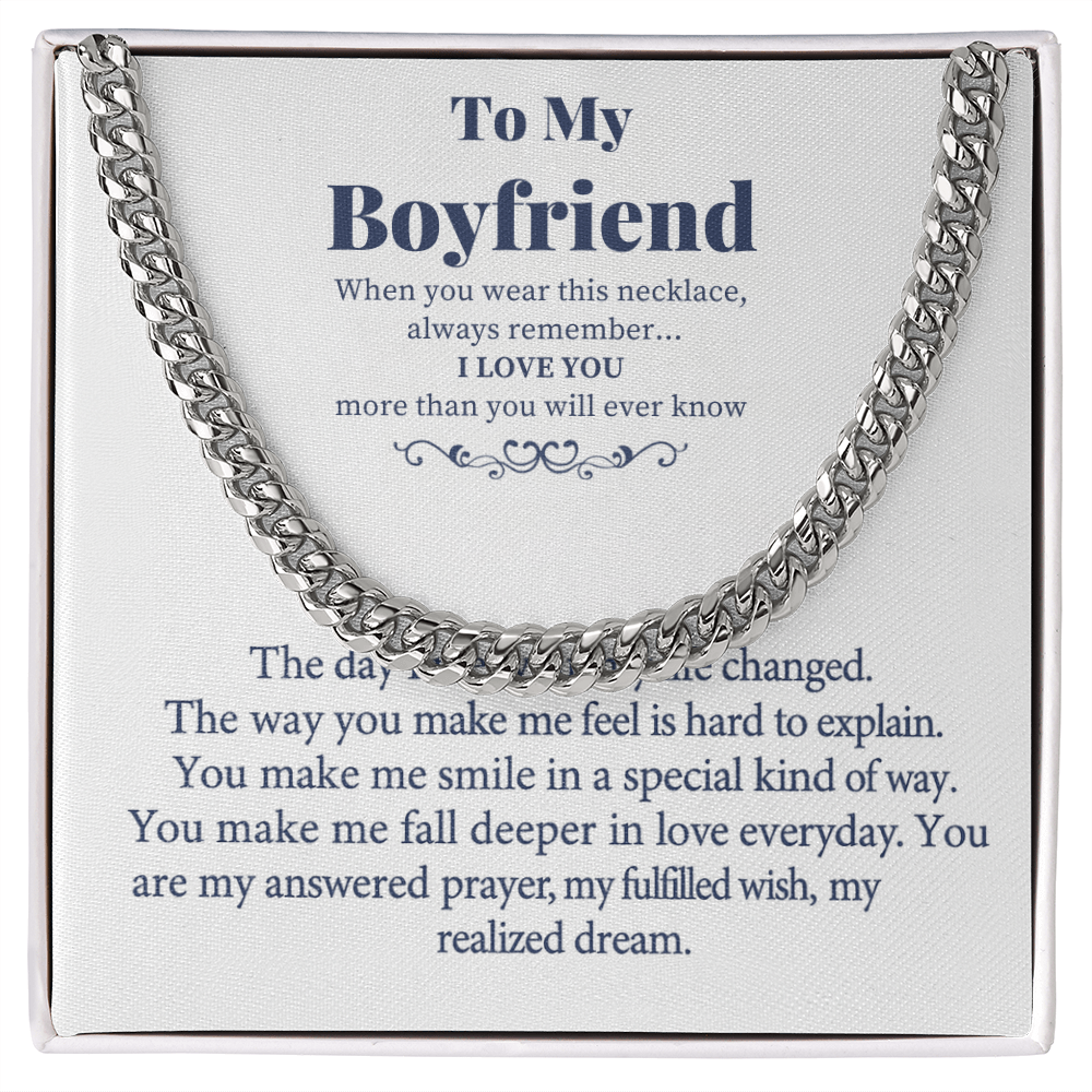 Boyfriend Necklace