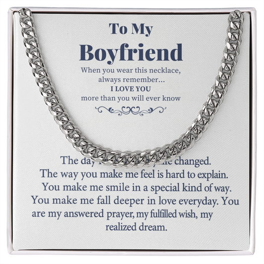 Boyfriend Necklace