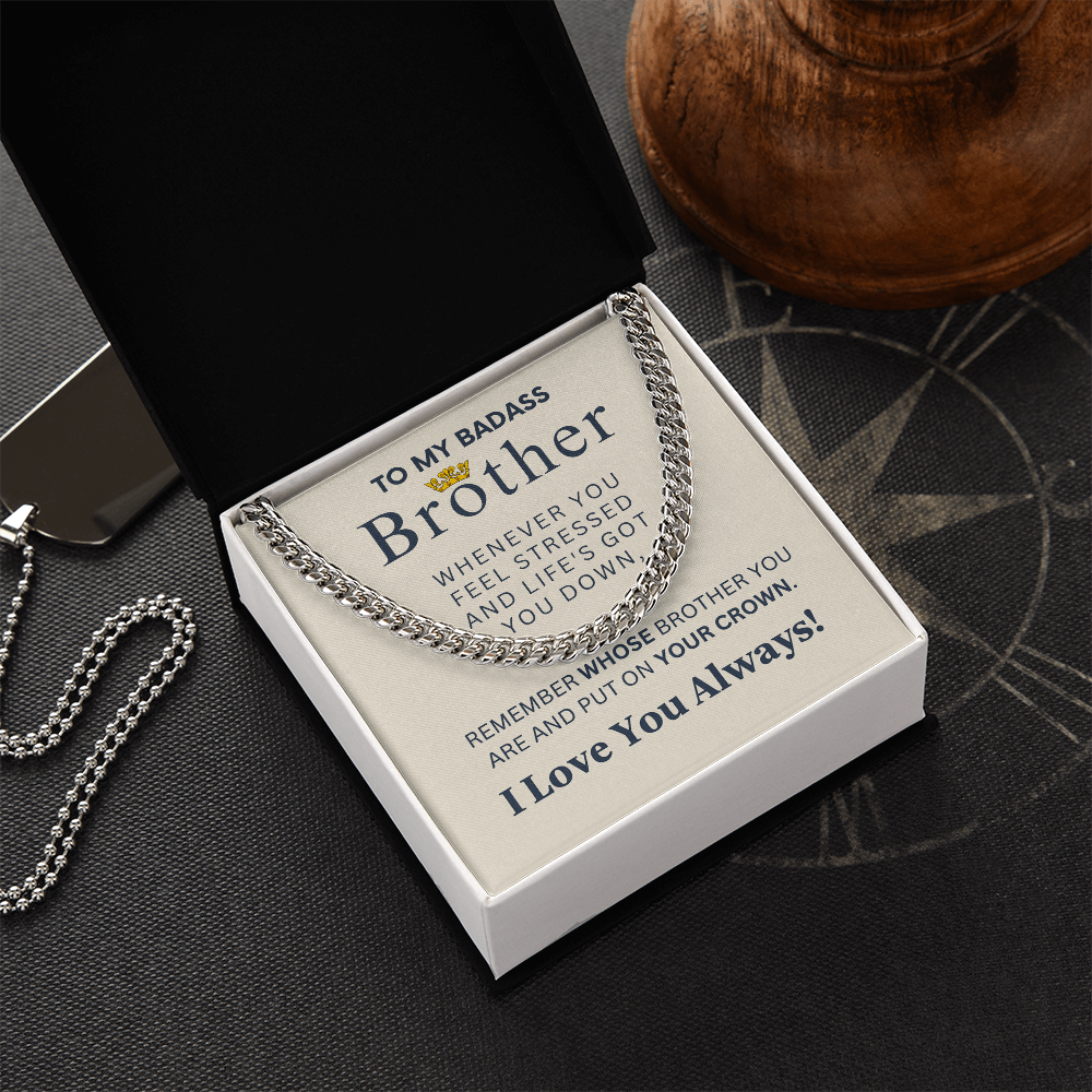 Badass Brother Necklace