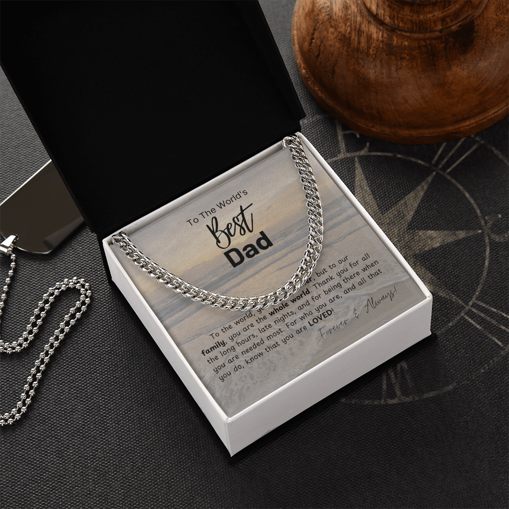 World's Best Dad Necklace