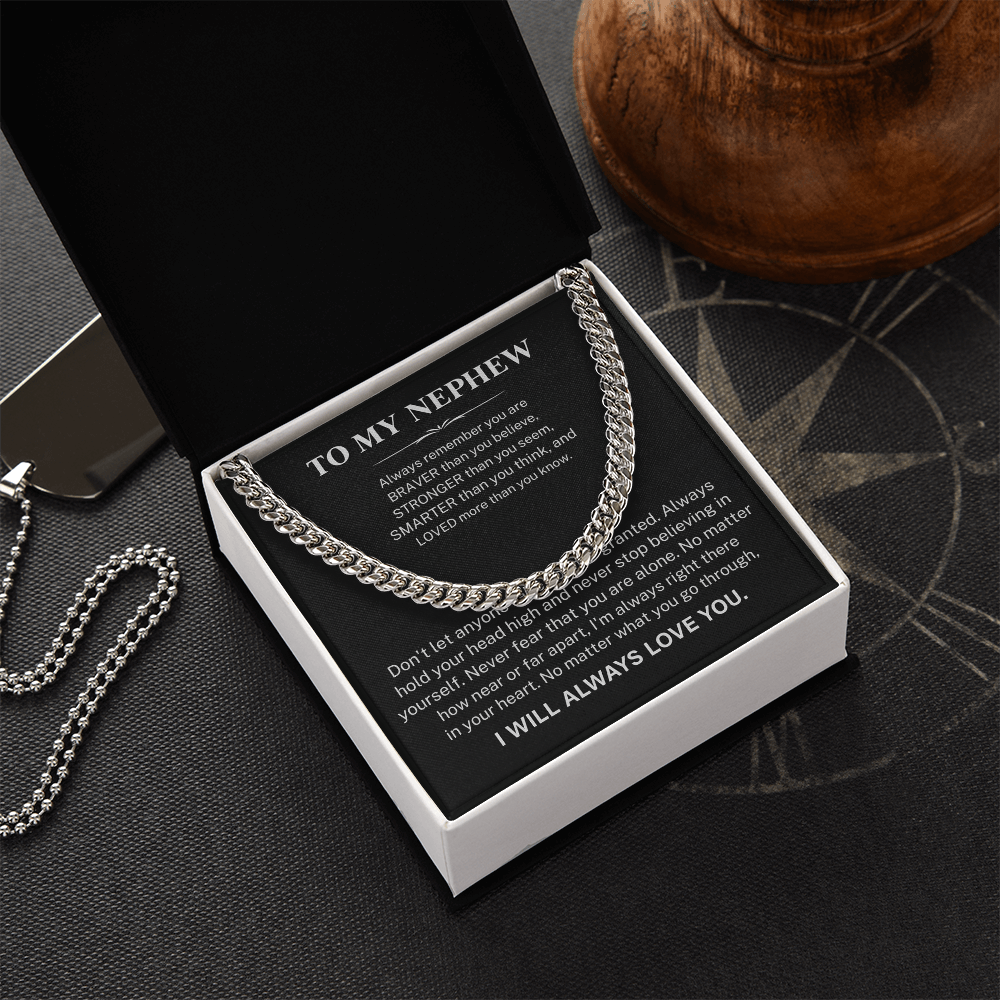To My Nephew Necklace