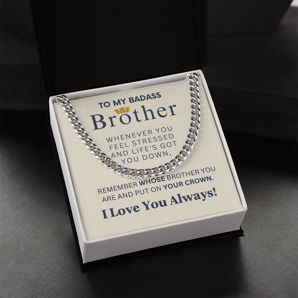 Badass Brother Necklace