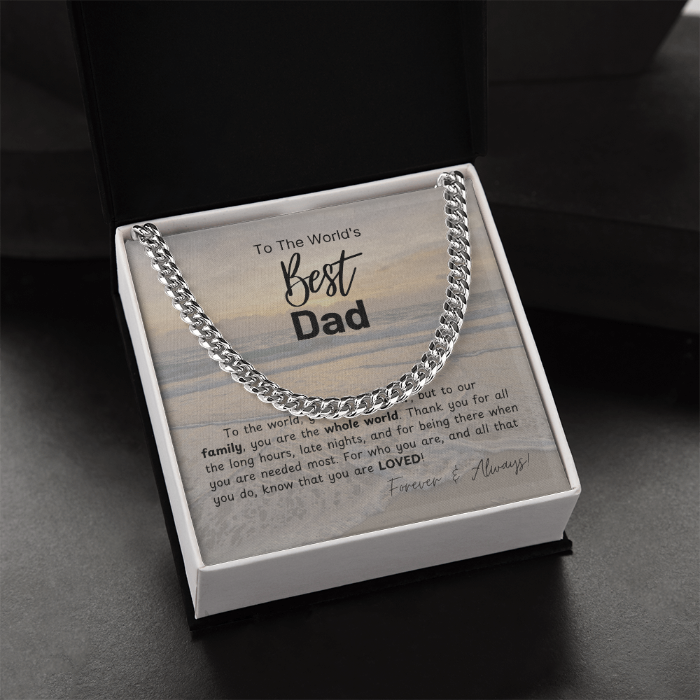 World's Best Dad Necklace