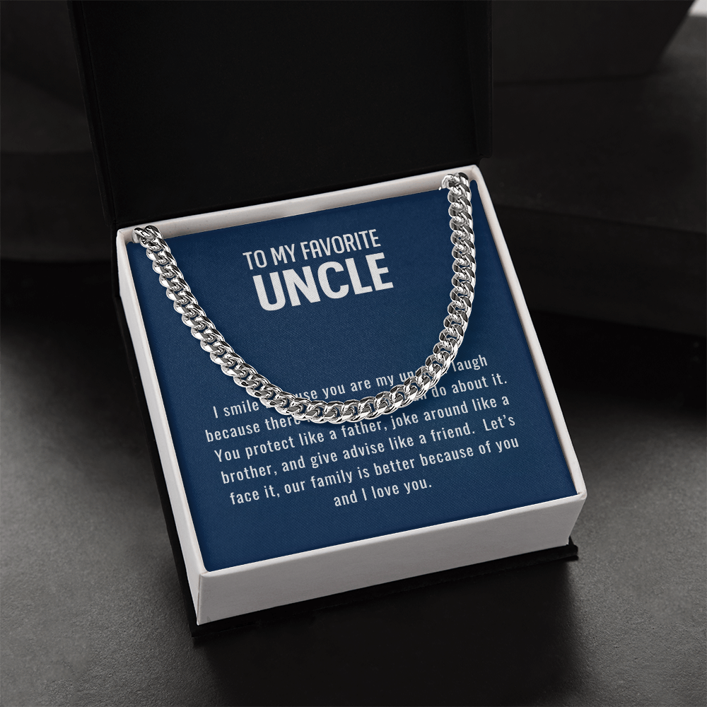 Favorite Uncle Necklace