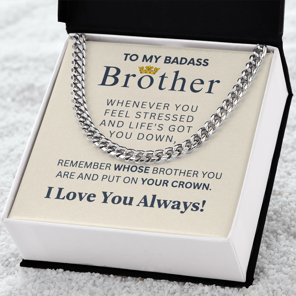 Badass Brother Necklace