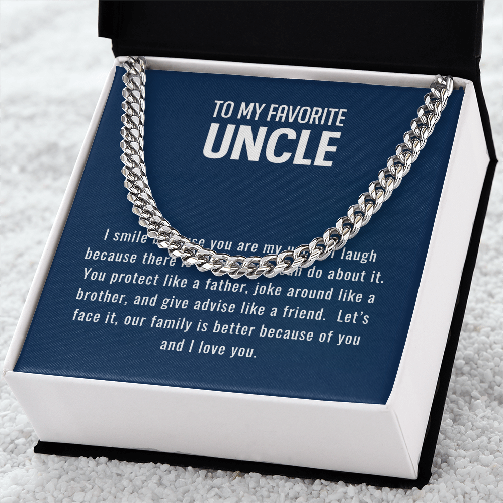 Favorite Uncle Necklace