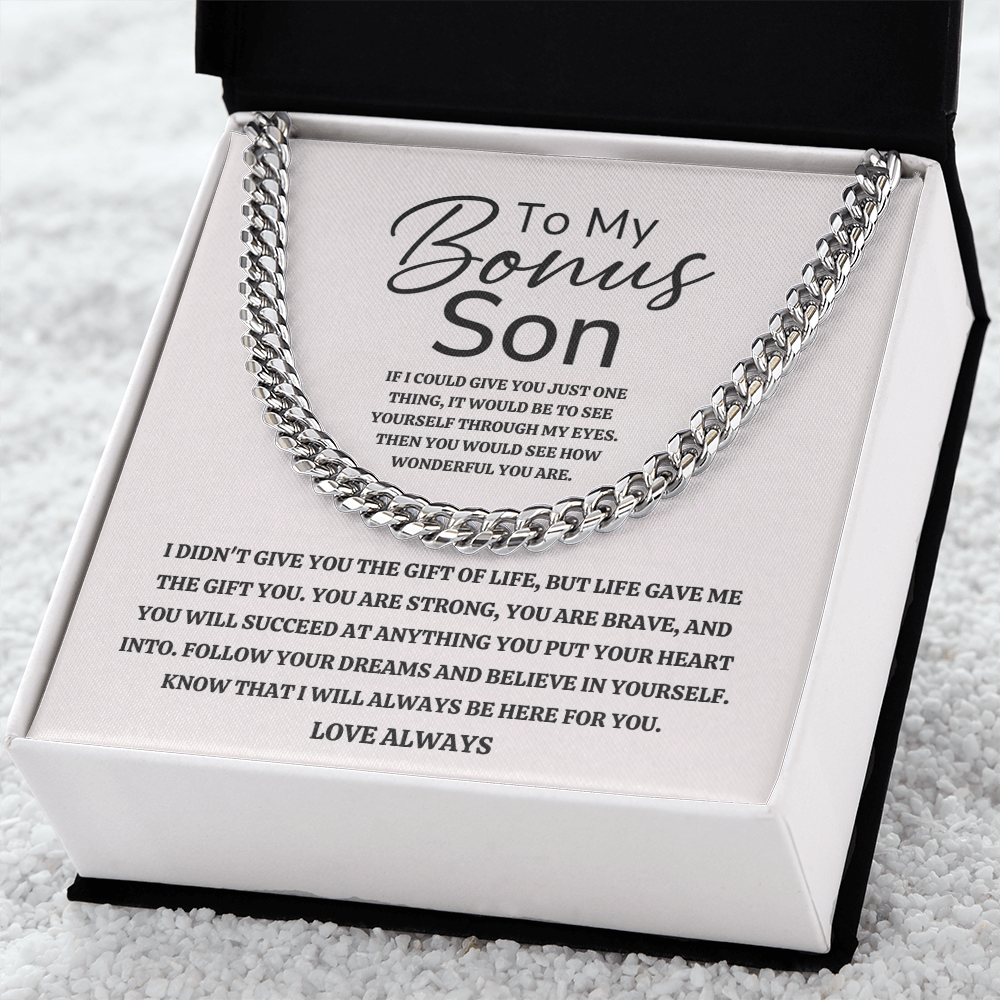 To My Bonus Son