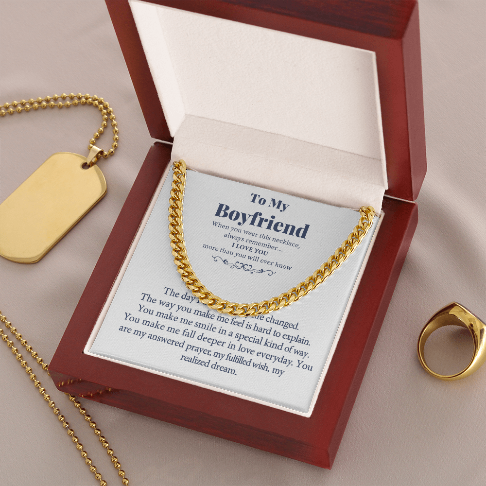 Boyfriend Necklace