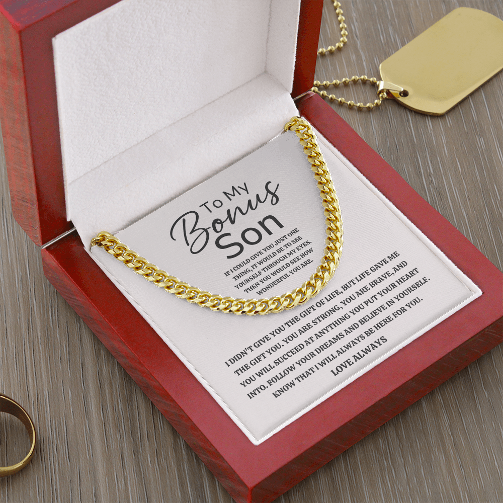 To My Bonus Son
