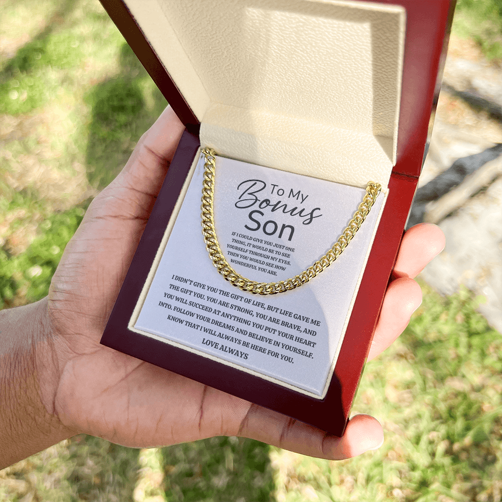 To My Bonus Son