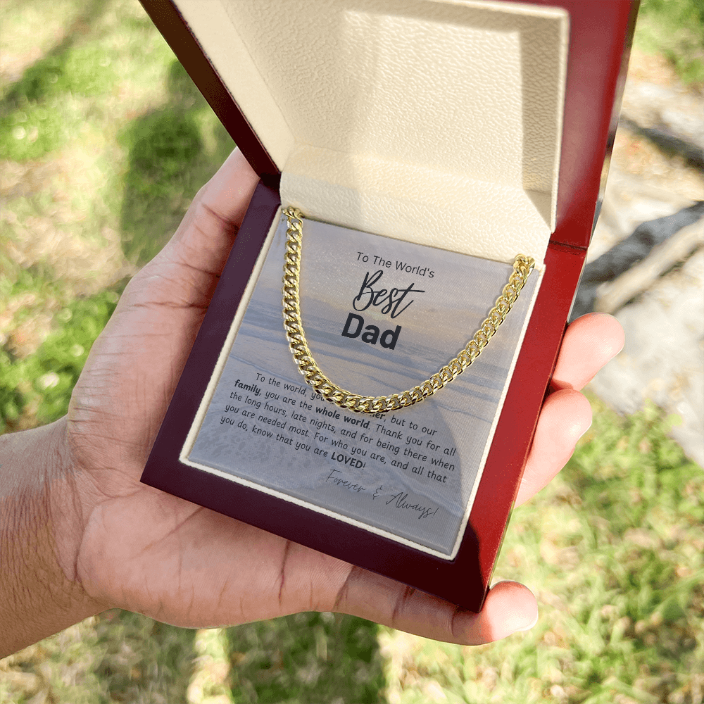 World's Best Dad Necklace