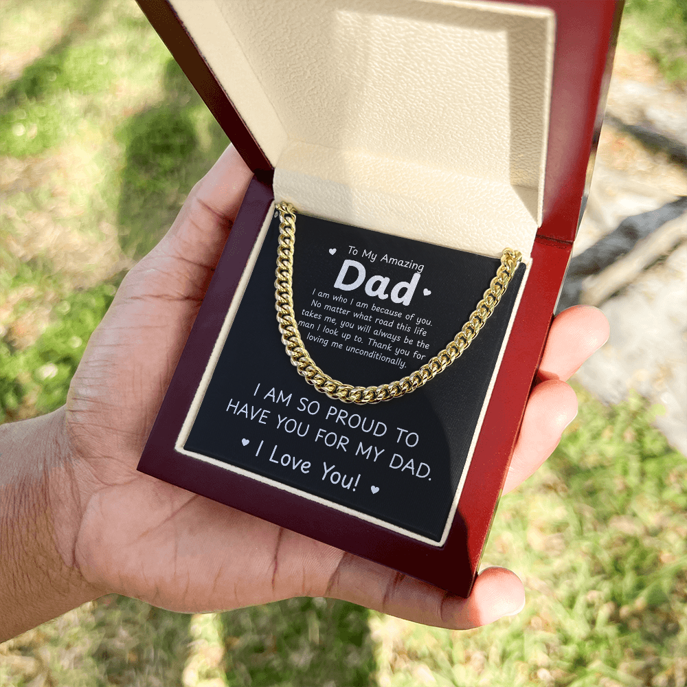 Amazing Dad Necklace