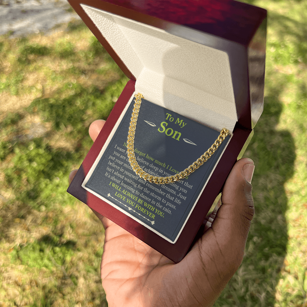 To My Son Necklace