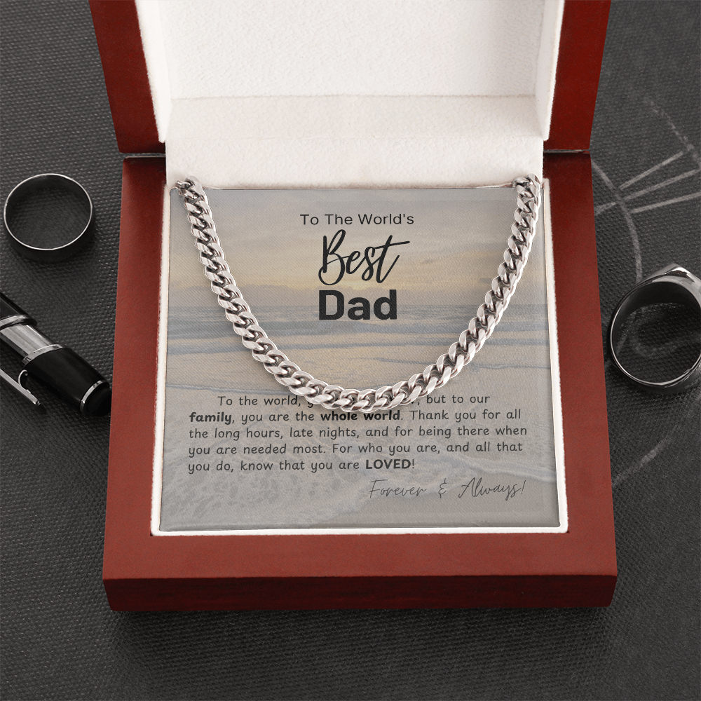 World's Best Dad Necklace