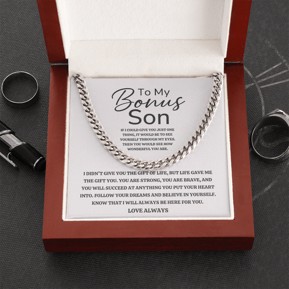 To My Bonus Son
