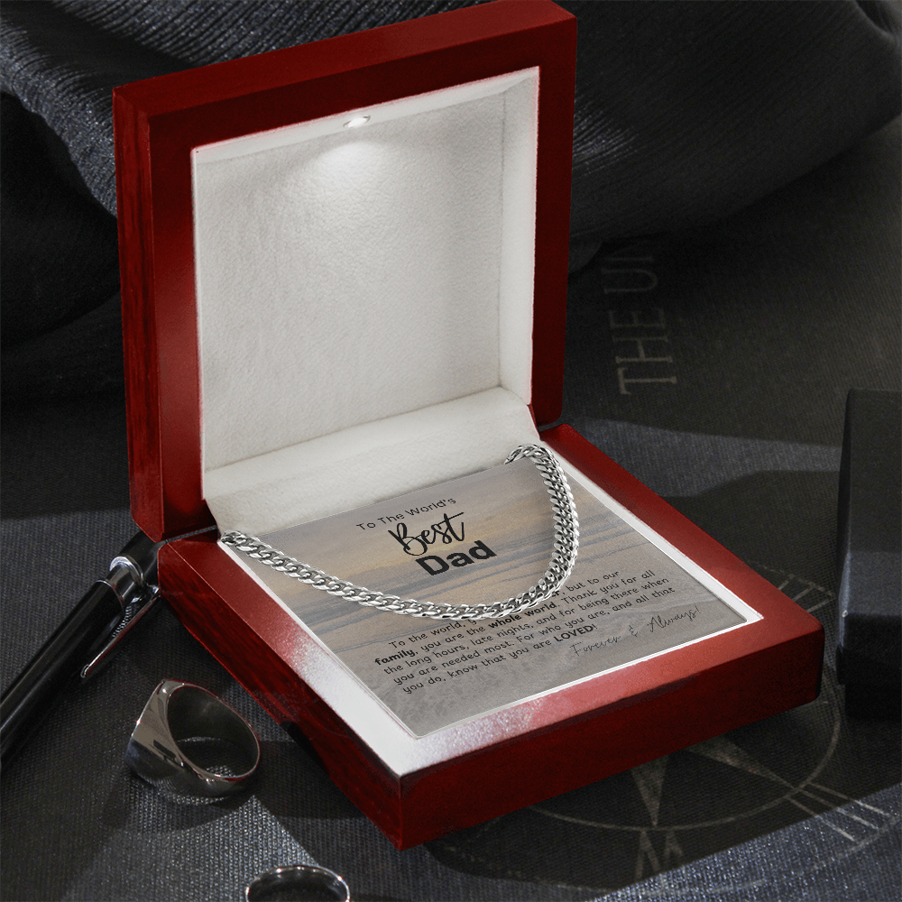 World's Best Dad Necklace