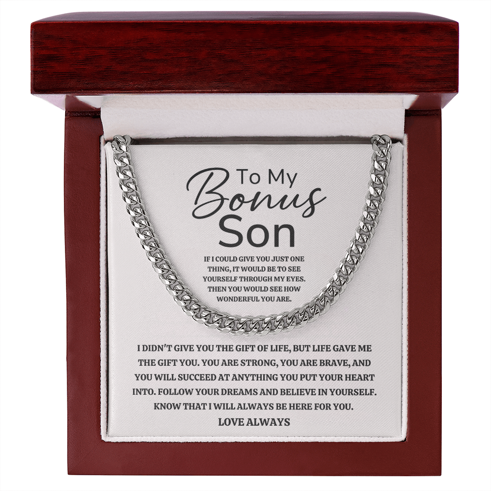 To My Bonus Son