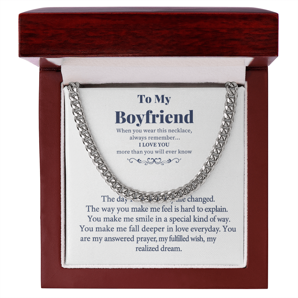 Boyfriend Necklace