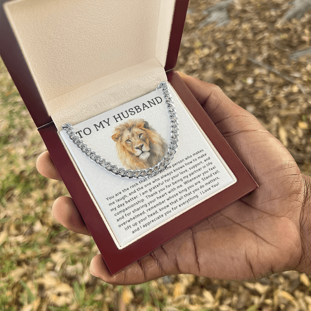 To My Husband Necklace
