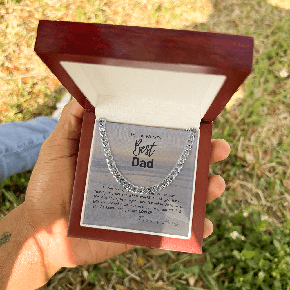 World's Best Dad Necklace