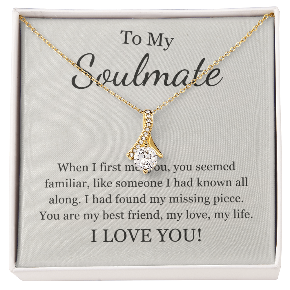 To My Soulmate Necklace