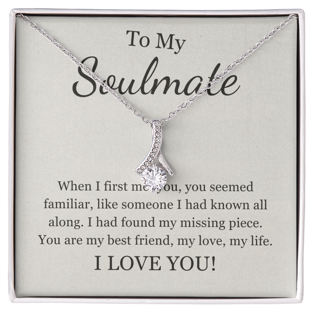 To My Soulmate Necklace