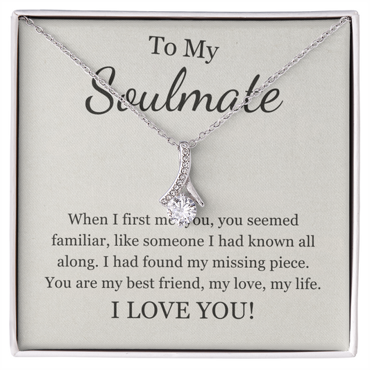 To My Soulmate Necklace