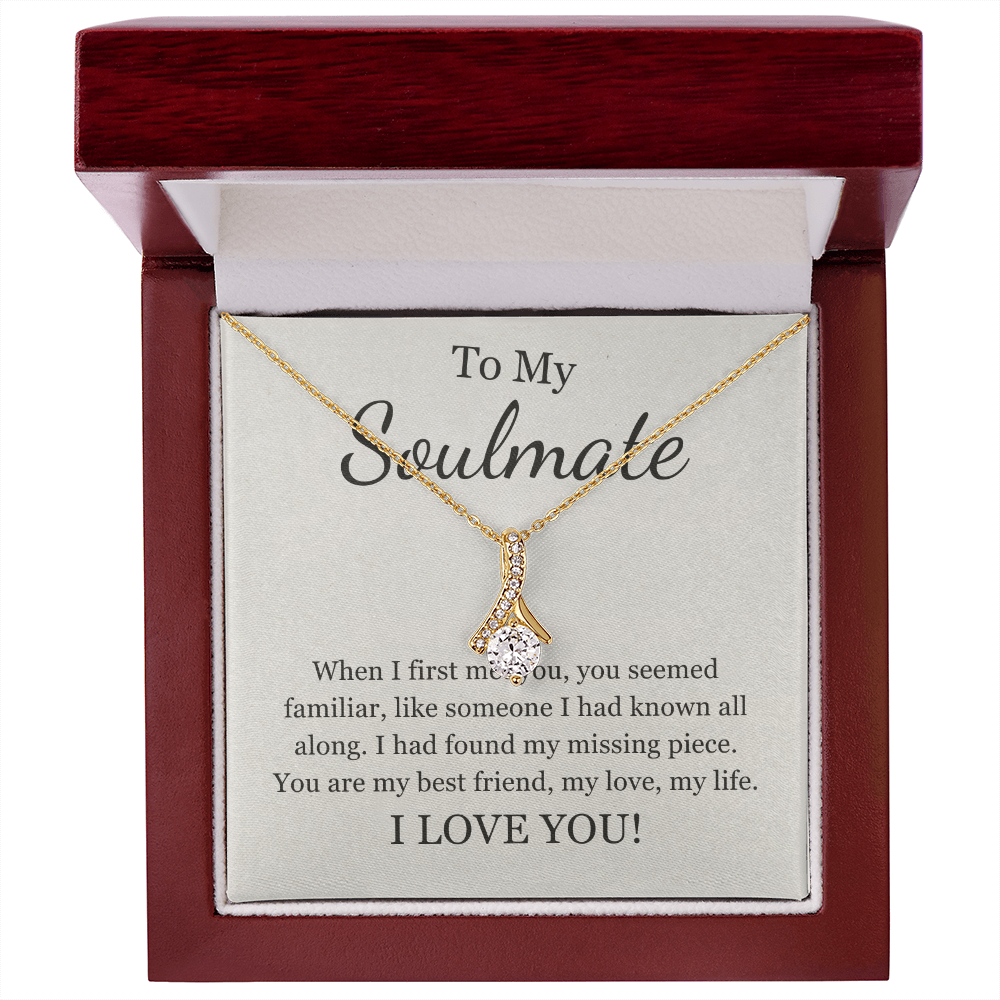 To My Soulmate Necklace