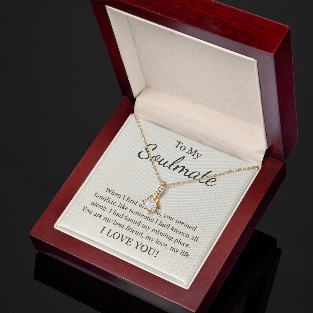 To My Soulmate Necklace