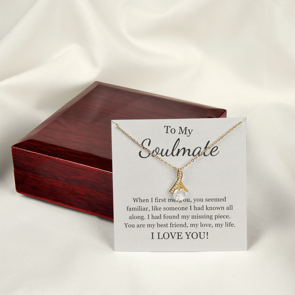 To My Soulmate Necklace