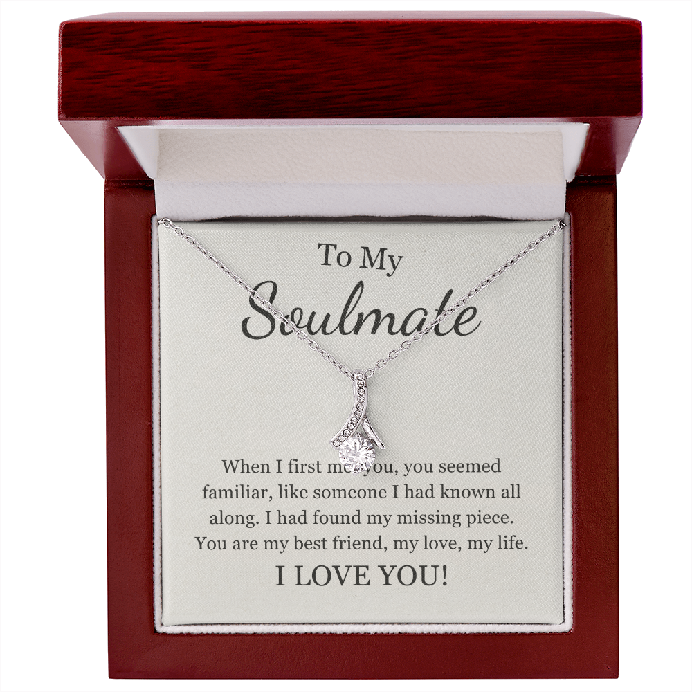To My Soulmate Necklace