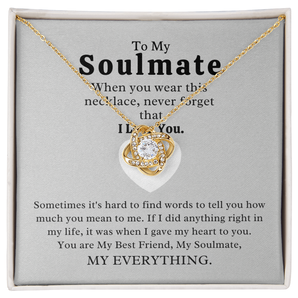 To My Soulmate 2 Necklace