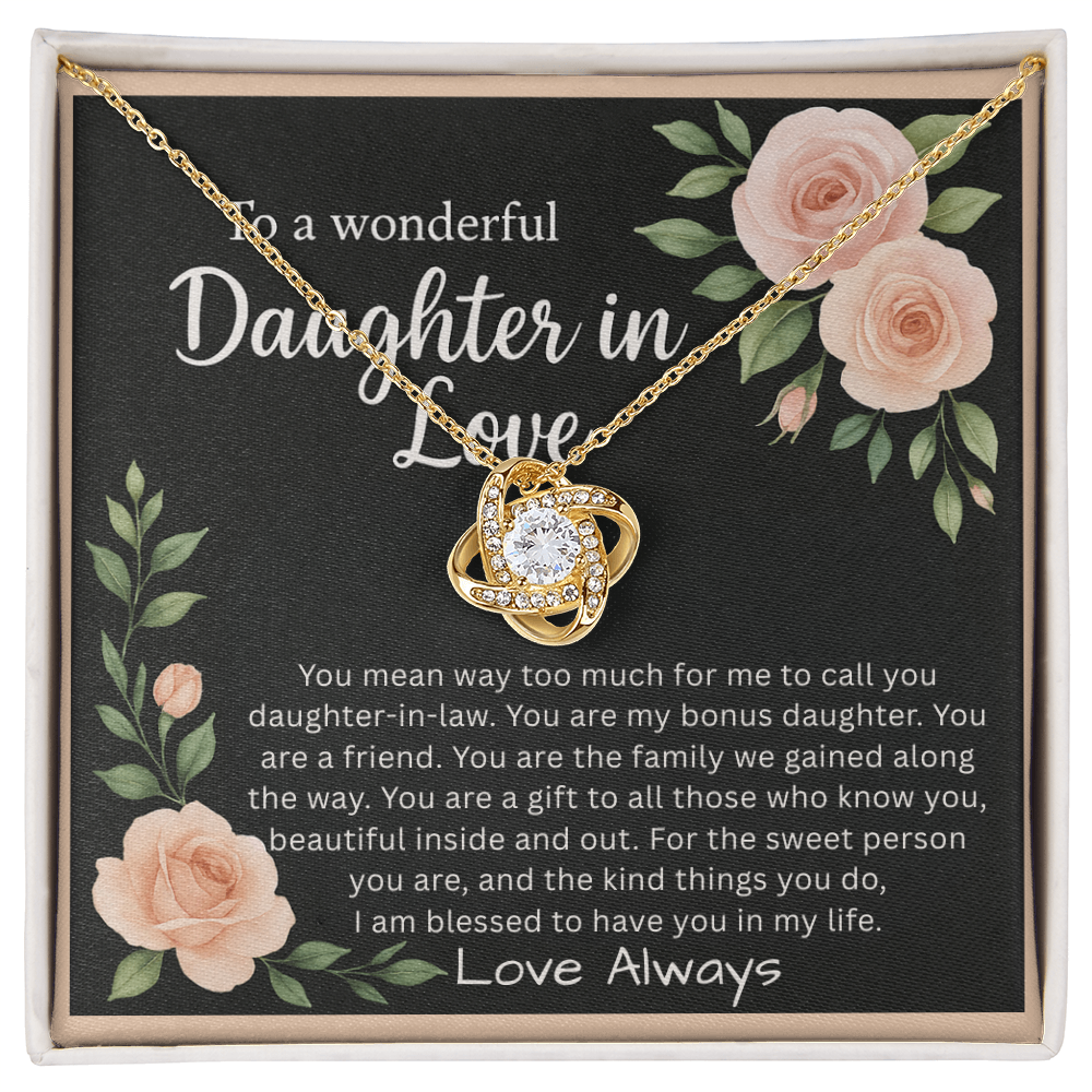 Wonderful Daughter-in-law Necklace