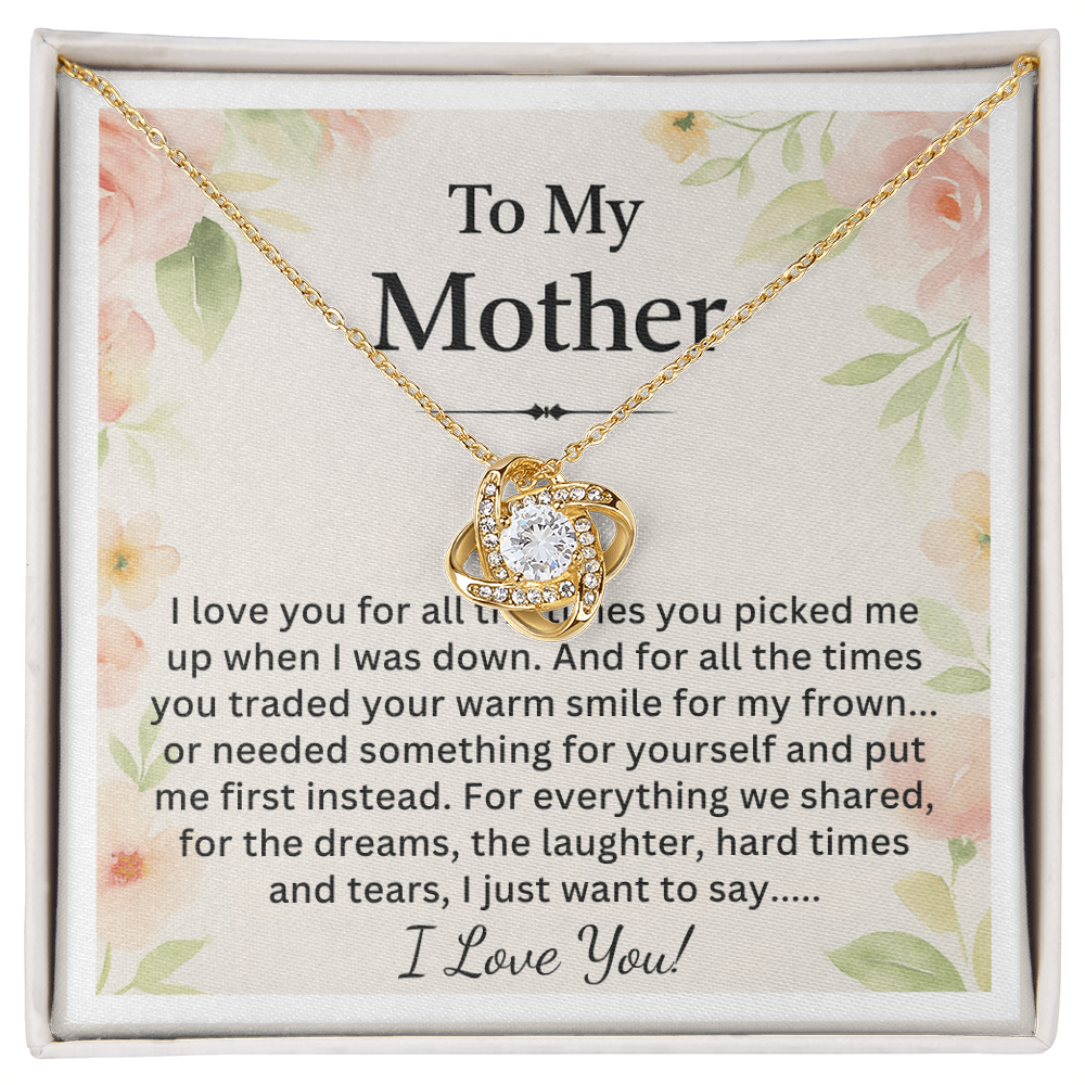 To My Mother Necklace