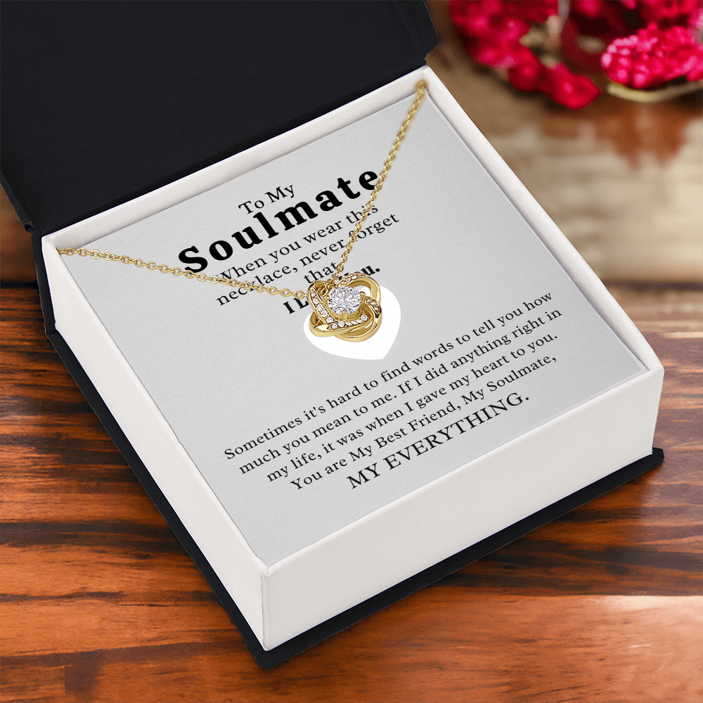 To My Soulmate 2 Necklace