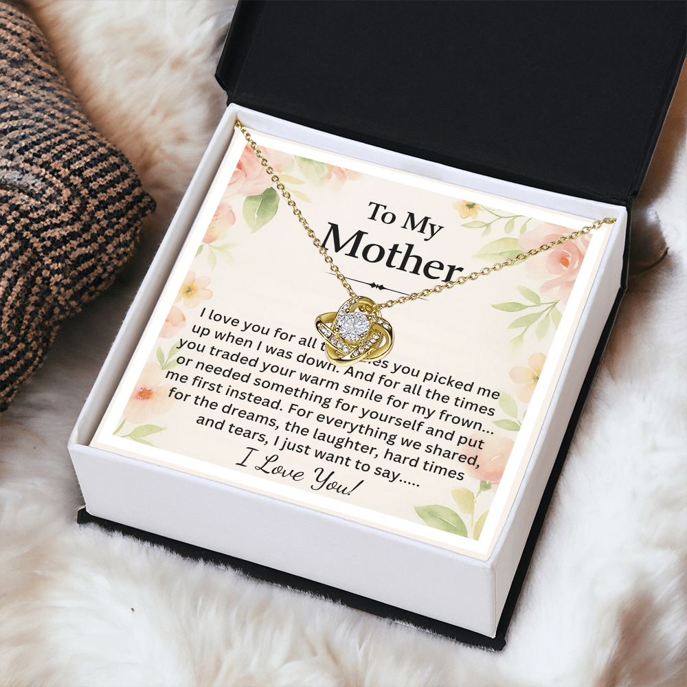 To My Mother Necklace