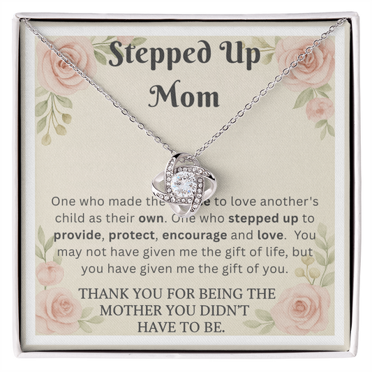 Stepped Up Mom Necklace