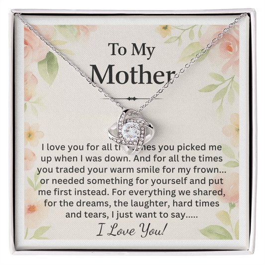 To My Mother Necklace