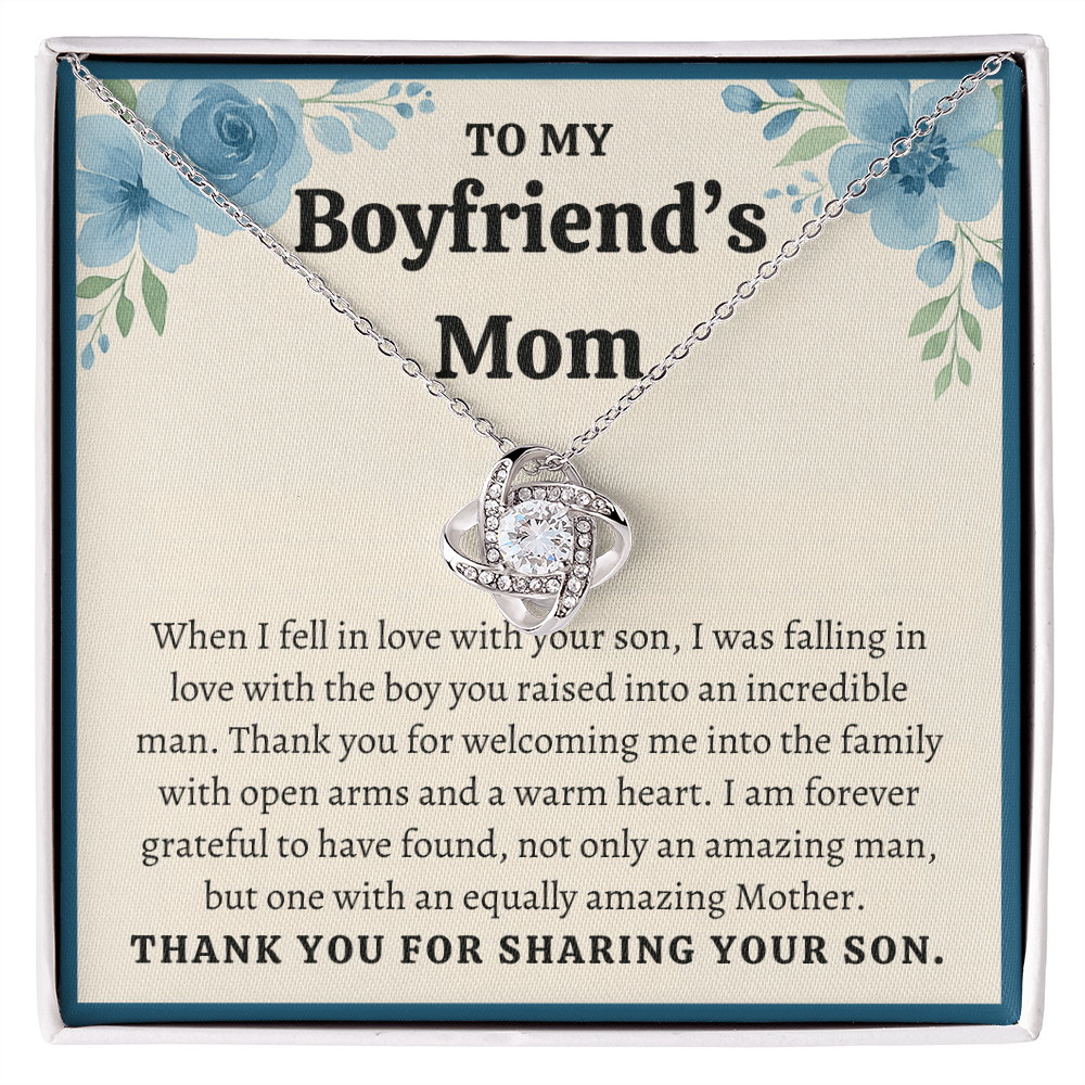 To My Boyfriend's Mom Necklace