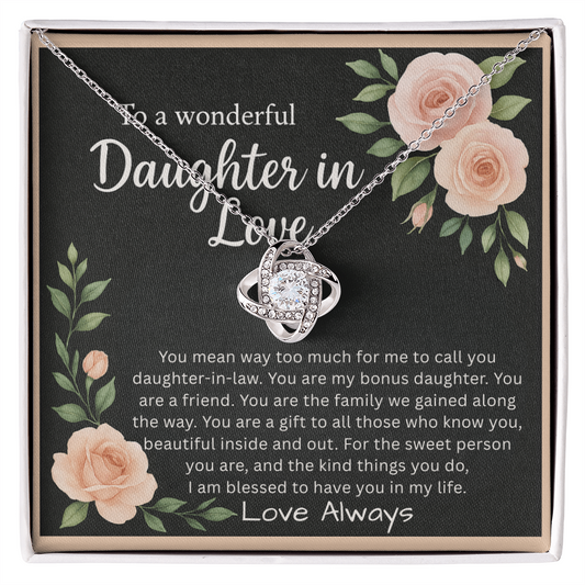 Wonderful Daughter-in-law Necklace