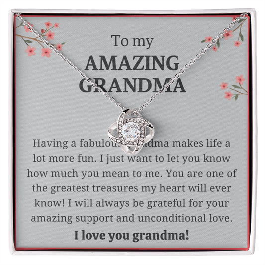 Amazing Grandma Necklace