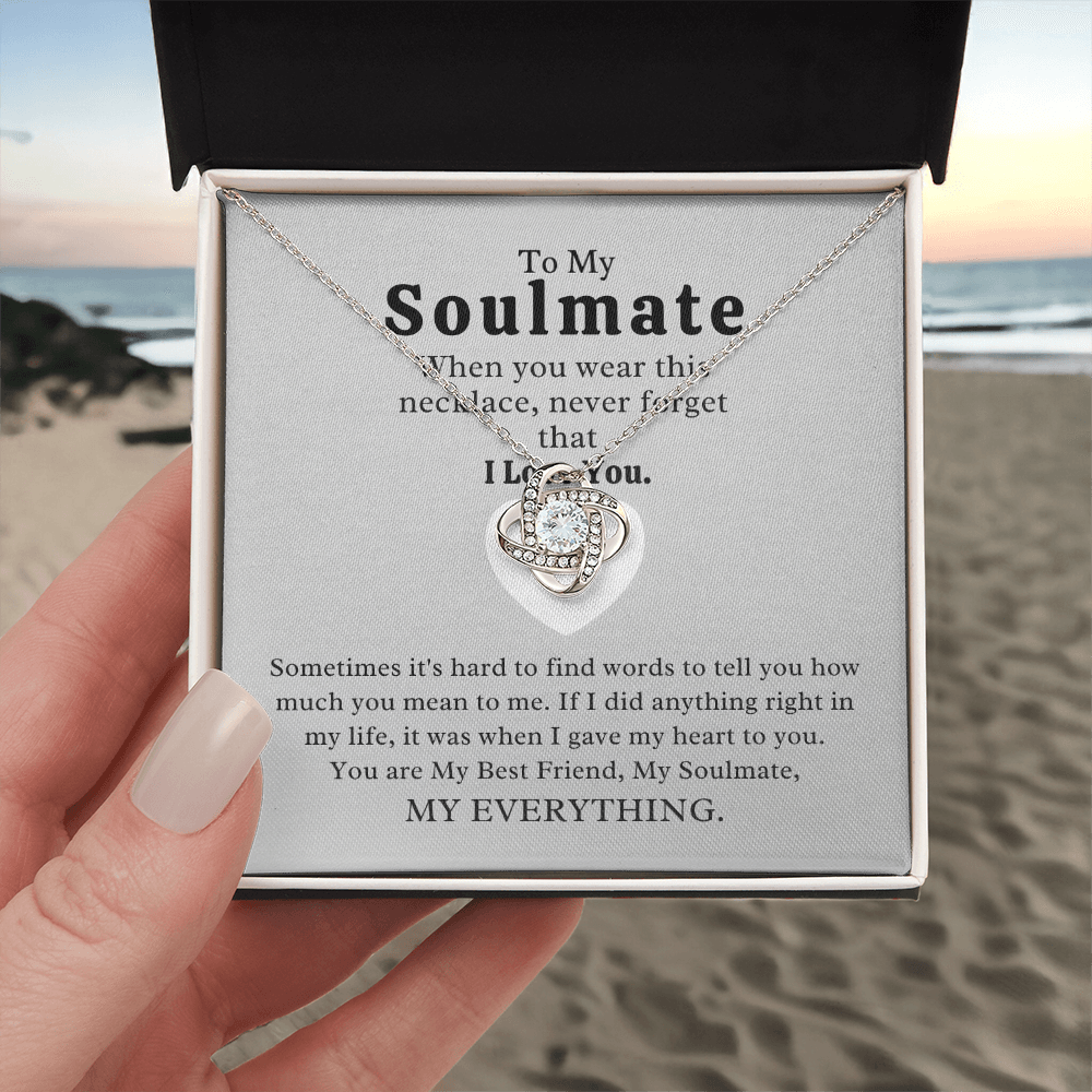 To My Soulmate 2 Necklace