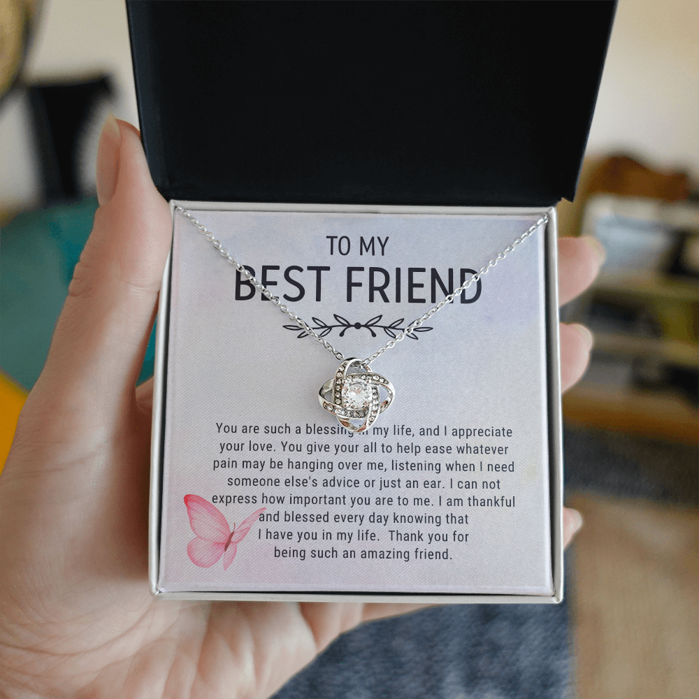 To My Best Friend Necklace