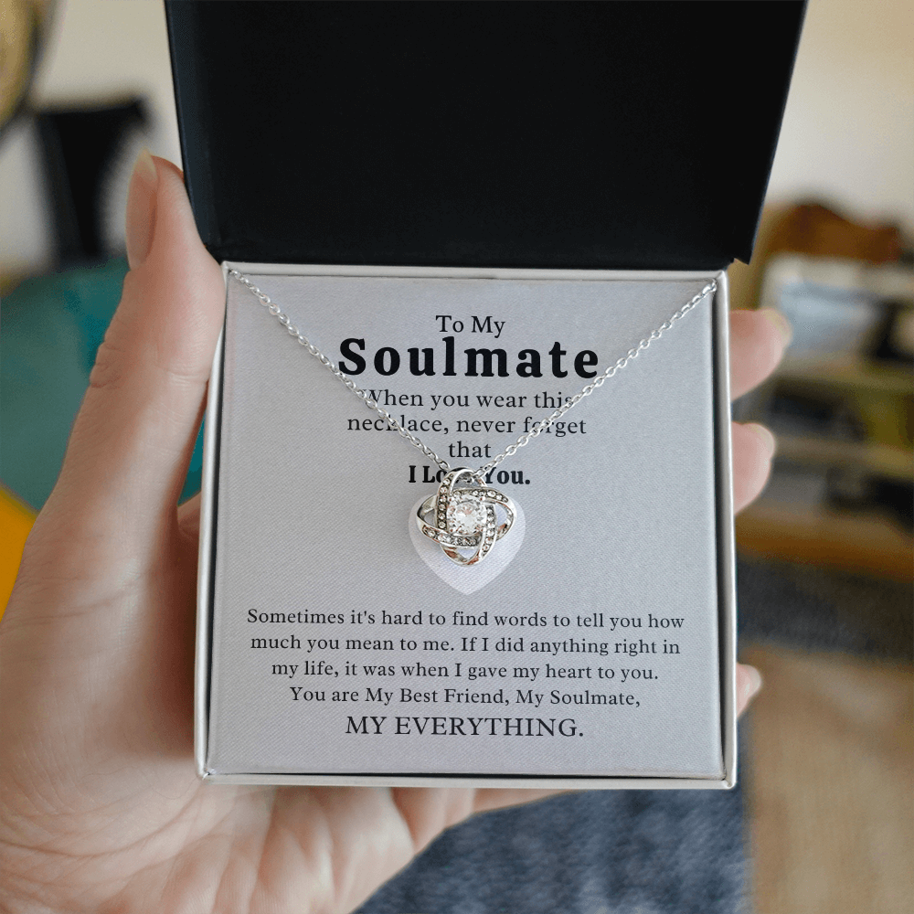 To My Soulmate 2 Necklace