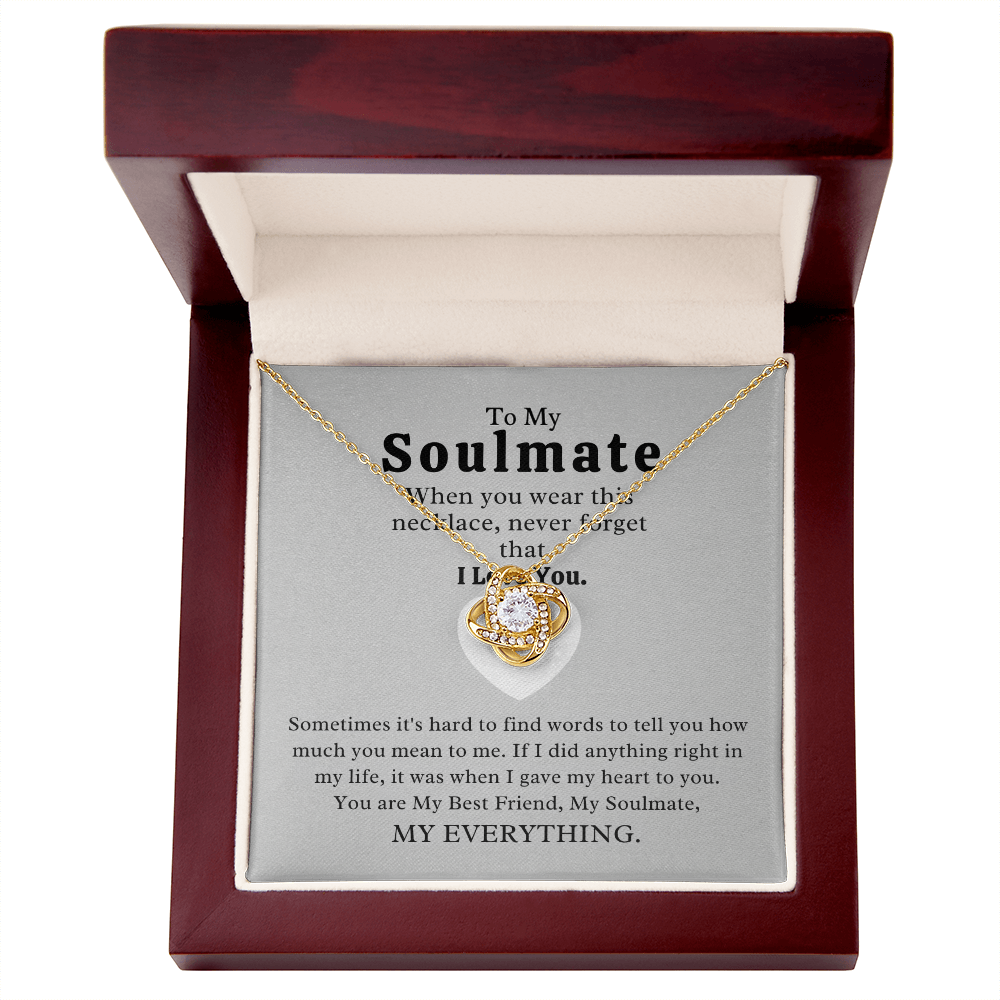 To My Soulmate 2 Necklace